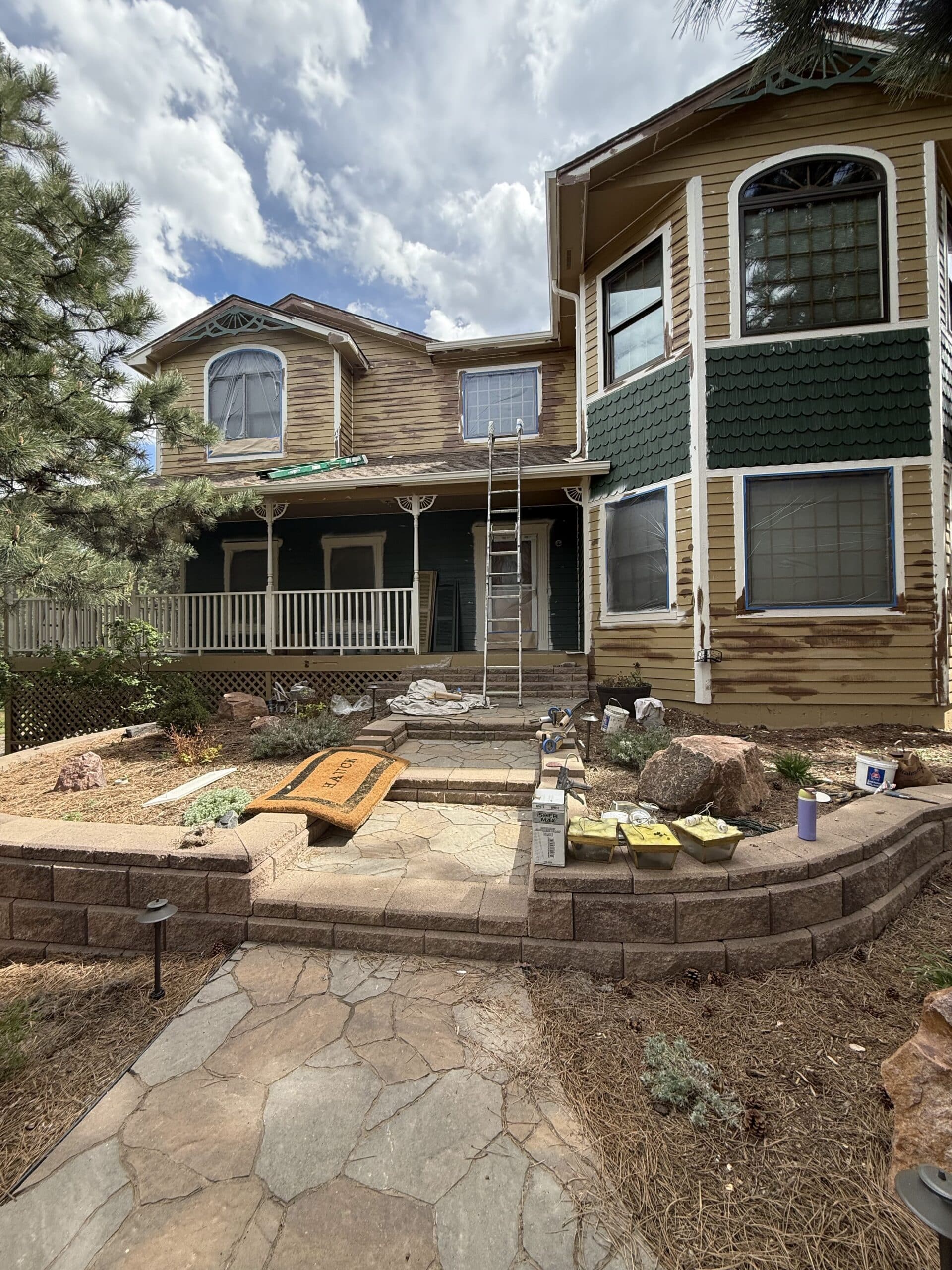 Exterior House Painting in Monument, CO